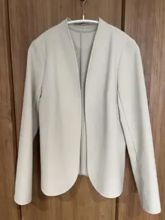 SOEJU　ソージュ　ストレッチファインライトジャケット　ホワイト　S　極美品 SOEJU ソージュ ストレッチファインライトジャケット ホワイト S