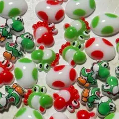 スーパーマリオ ヨッシー MIX キャラクター 【スプーン1杯分 ネイルパーツ】