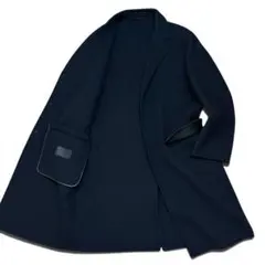 極美品 Ermenegildo Zegna カシミヤ チェスターコート 黒のサムネイル