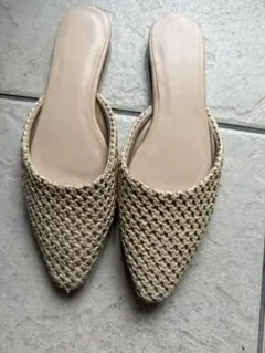 メッシュフラットサンダル 24cm