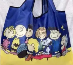 大容量　エコバッグ 軽量　キャラクター　スヌーピー　新品