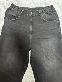 h&m スーパーバギー　ブラック