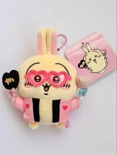 ちいかわ　オタ活うさぎマスコット　うちわ
