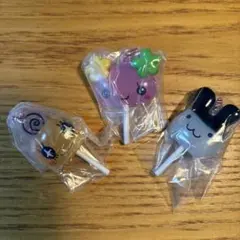 たまごっち カラフルキャンディチャーム3個