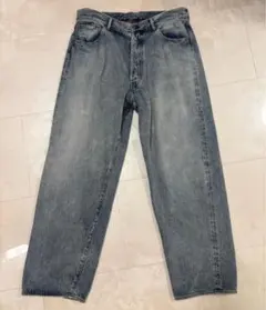COMOLI ブリーチデニム サイズ3 美品 23SS COMOLI (コモリ) デニム 5Pパンツ BLEACH