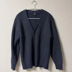 N*T様 UNIQLO ダークブルー カーディガン M