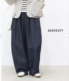 HARVESTY ハーベスティ サーカスパンツ デニム　02のサムネイル