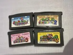 ゲームボーイアドバンス スーパーマリオアドバンス 4本セット