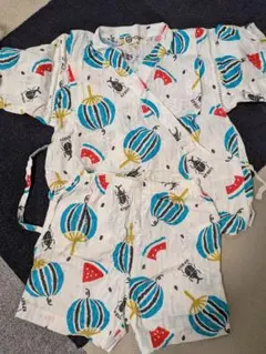 KP Boy 甚平 90cm 水玉模様