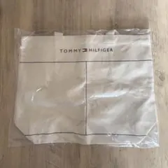 TOMMY HILFIGER トートバッグ キャンバス　ベージュ