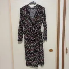 【Maille Demoiselle Paris】ウエストマークワンピース