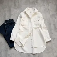 【美品】ジャーナルスタンダードレリューム デニムシャツジャケット オーバーシャツ