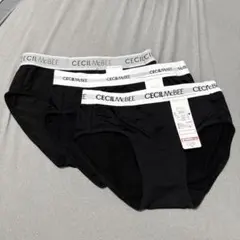 セシルマクビー レディース ショーツ ブラック M 下着 新品のサムネイル