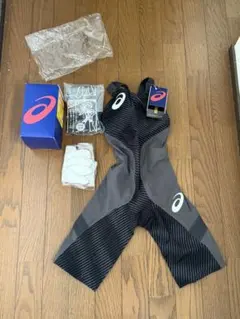 新品 アシックス　競泳水着　高速水着　トップインパクト　ライオグライド2 S