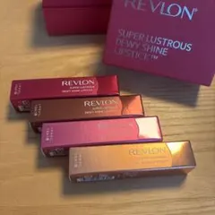 レブロン スーパーラストラスデューイシャイン リップ スティック　4本セットのサムネイル