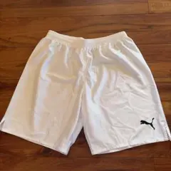 Puma ホワイト ハーフパンツ XLサイズ