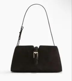 H&M スエードショルダーバッグ スエード ショルダーバッグ