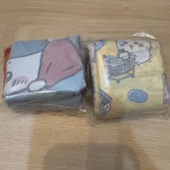 ちいかわ サンリオキャラクターズ エコバッグ ハチワレ集合 総柄