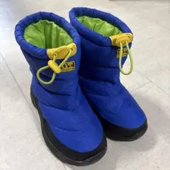 【GT HAWKINS】21㎝キッズ スノーブーツ ブルー×ライムグリーン