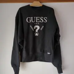 GUESS ブラック スウェット