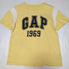 120★ギャップキッズ★フロッキーロゴプリントＴシャツ★