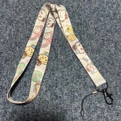 即購入可　ちいかわ　ネックストラップ　未使用　サンリオ　ハチワレのサムネイル