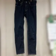 GU ダークブルースリムフィットデニム