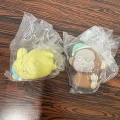 おねむマスコットライト おさるのもんきち ポムポムプリン