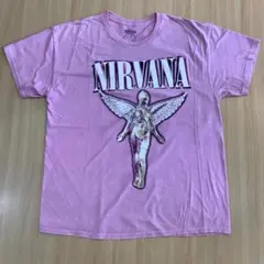 A0815-05 NIRVANA ニルヴァーナ インユーテロ バンドT XL