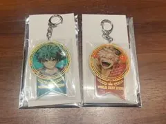 ヒロアカ　原画展 アクリルキーホルダー WORLD BEST HERO 爆豪