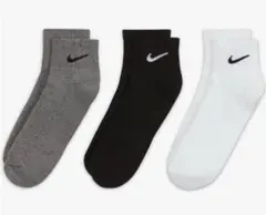 【SALE】25〜27cm【3足組】ナイキ ソックス　靴下 SX7667 3色