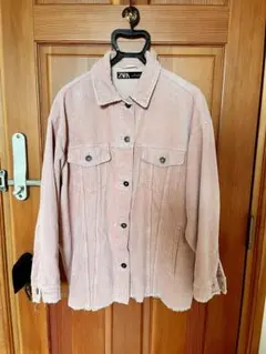 ZARA コーデュロイ　シャツジャケットM