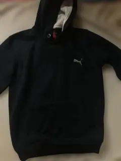 PUMA ネイビー フード付きパーカー