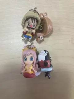 ワンピース　Wマスコットキーチェーン　2種