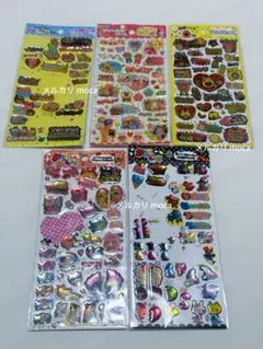 【当時物】 平成 シール 5点セット