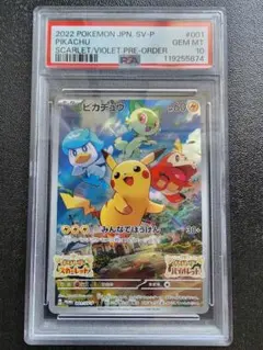 ピカチュウ みんなでぼうけん プロモ PSA10