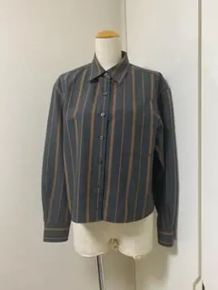 【２０２５】UNIQLO×JW ANDERSONストライプオックスフォードシャツ