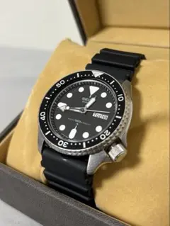 【新品同様 美品】SEIKOダイバーズ150m 7548-7000 純正ベルト付