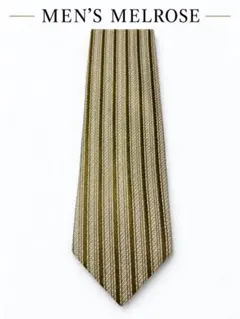 MEN'S MELROSE メンズメルローズ ネクタイ ストライプ柄
