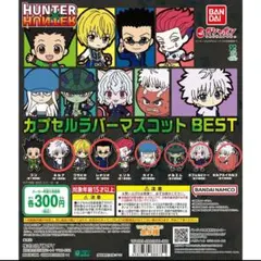 HUNTER×HUNTER カプセルラバーマスコット BEST　７個セット