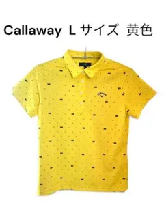 Callaway ポロシャツ　黄色　レディース　Lサイズ