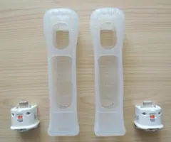 【良品】Wiiモーションプラス 専用ジャケット付 ２セット