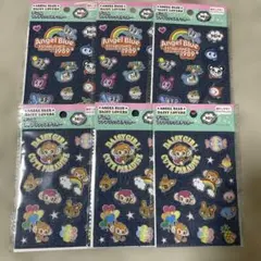 エンジェルブルー⭐︎デイジーラバーズ　デニムファブリックステッカー　6セット