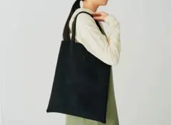 スノーピーク　ビーガンレザートートバッグ　ブラック　美品