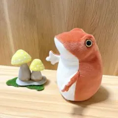 ハグ待ちカエルくん(オレンジ)