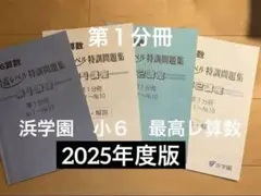 2026年最新】浜学園 最高レベル特訓 算数の人気アイテム - メルカリ