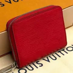 ルイヴィトン LV TM エピ ジッピーコインケース パンダ ピンク 村上隆