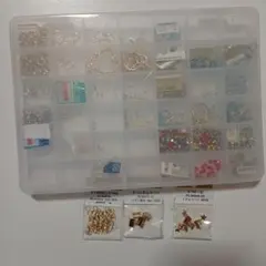 ビーズアクセサリー　パーツセット