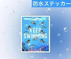 BTS アリラン SWIM 防水ステッカー 1枚