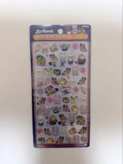 【正規品】ズートピア ボンボンドロップシール ミニ ディズニー